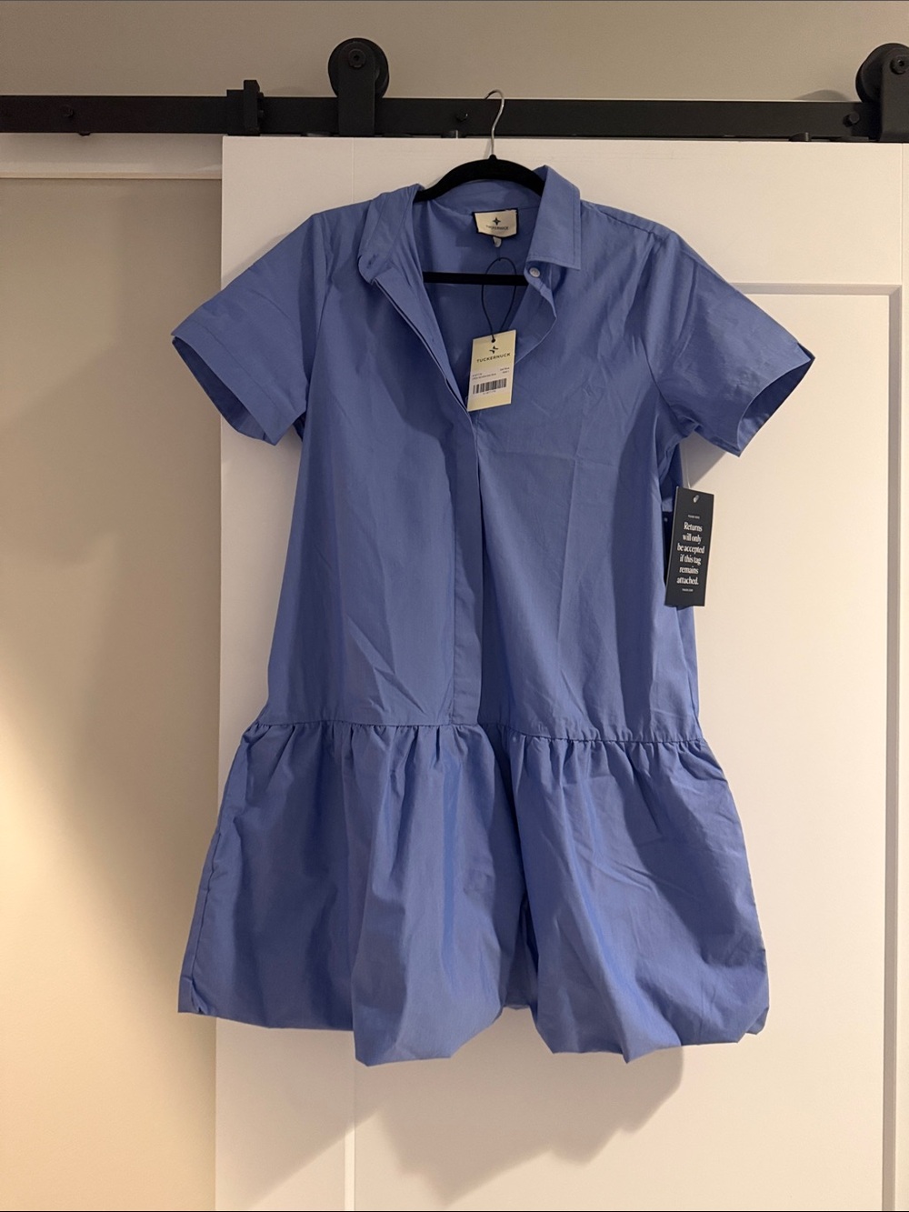 TUCKERNUCK Sail Blue Martine Bubble Mini Dress